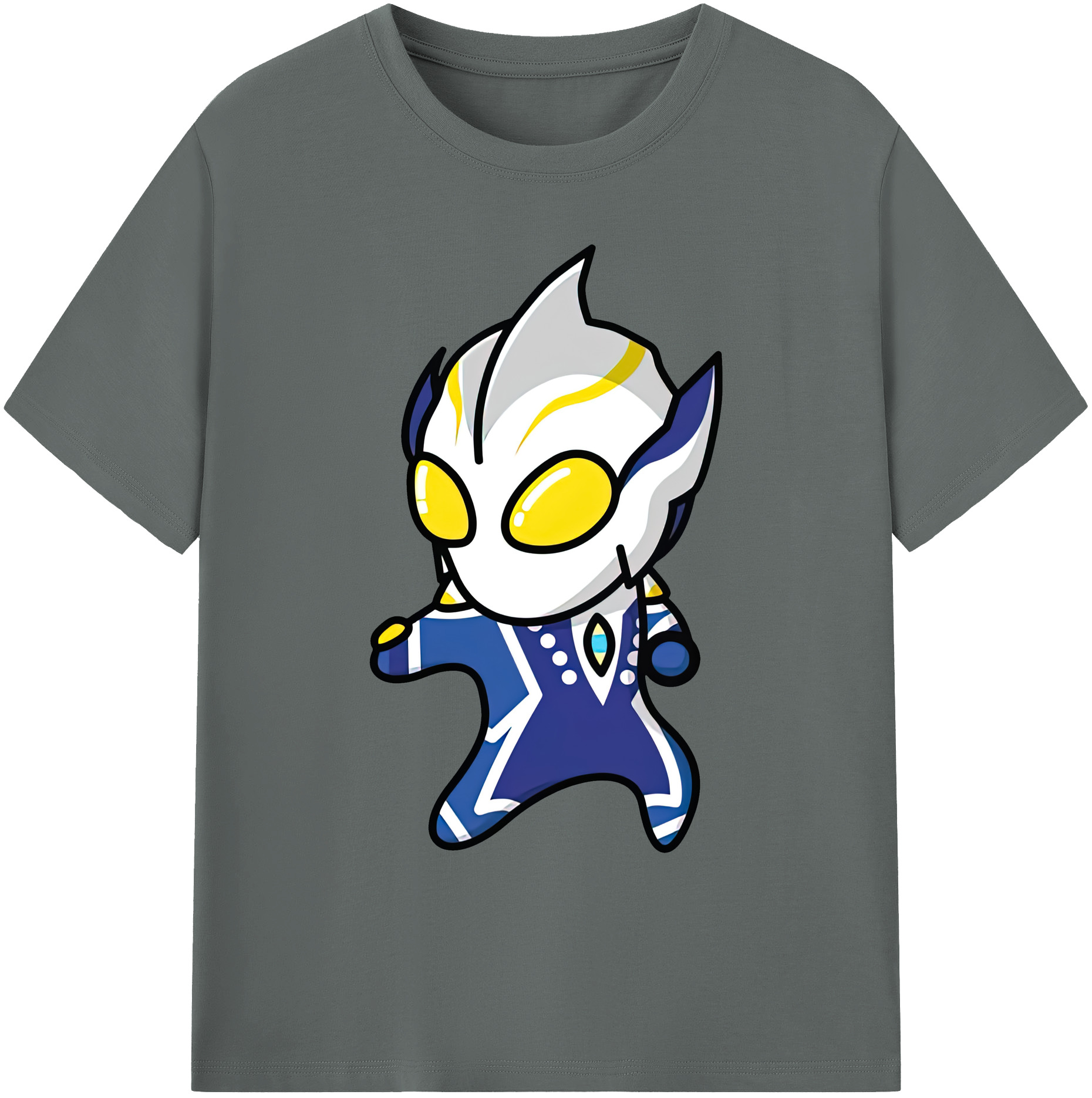 （画像用） ウルトラマン Ultraman 綿100％ メンズ半袖Tシャツ｜肌触りやわらか＆通気性